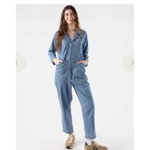 Alex Mill Shoreditch Denim Jumpsuit Size X- Large